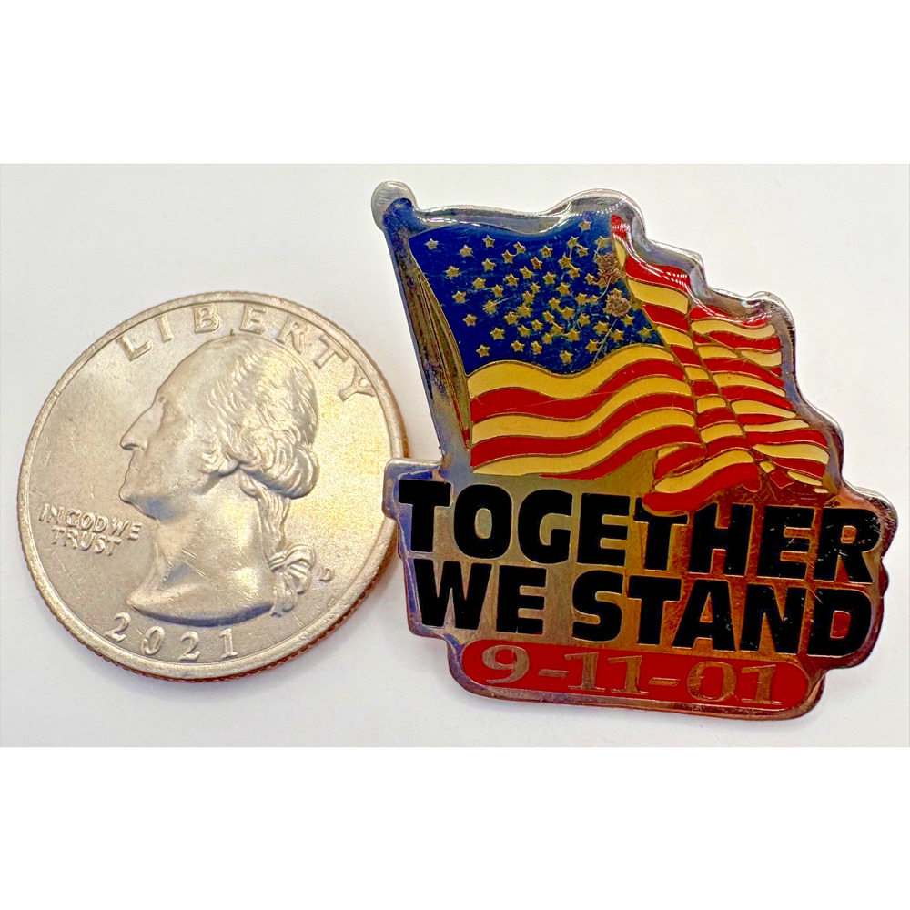 WalMart Pin -Together We A Stand 09-11-01 - Hogeye Backside